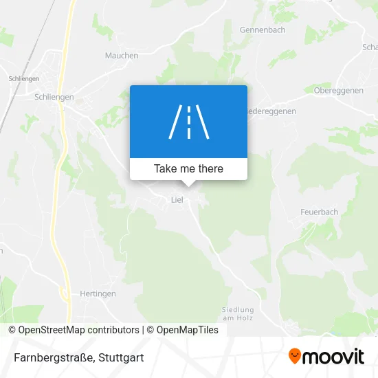 Карта Farnbergstraße