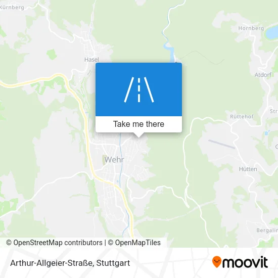 Карта Arthur-Allgeier-Straße