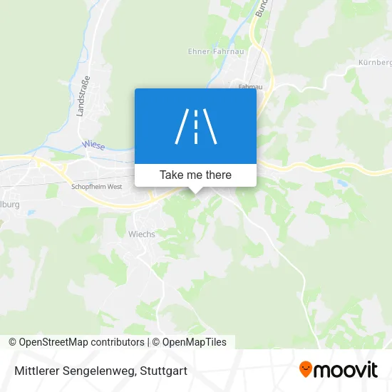 Карта Mittlerer Sengelenweg