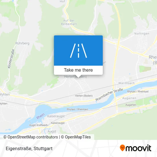 Карта Eigenstraße