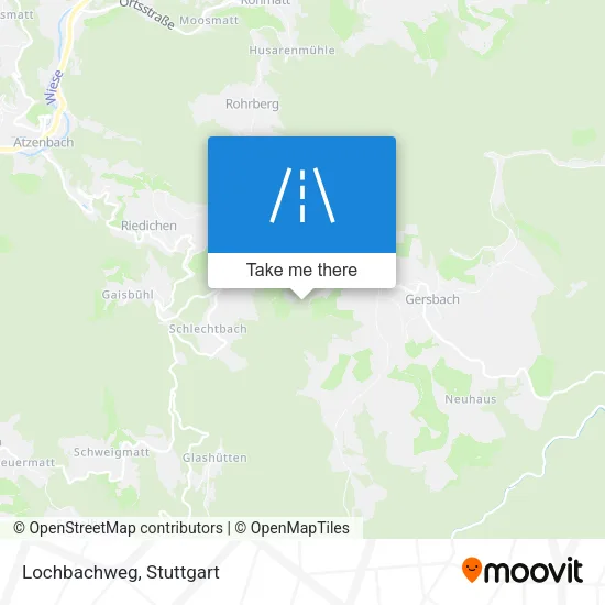 Карта Lochbachweg