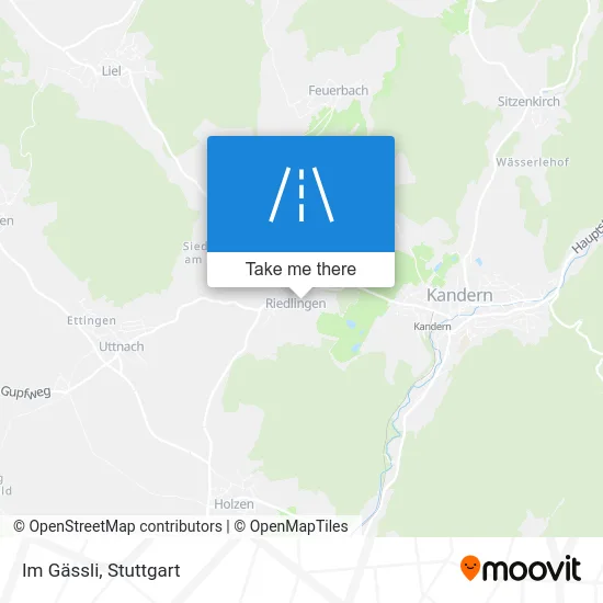 Карта Im Gässli