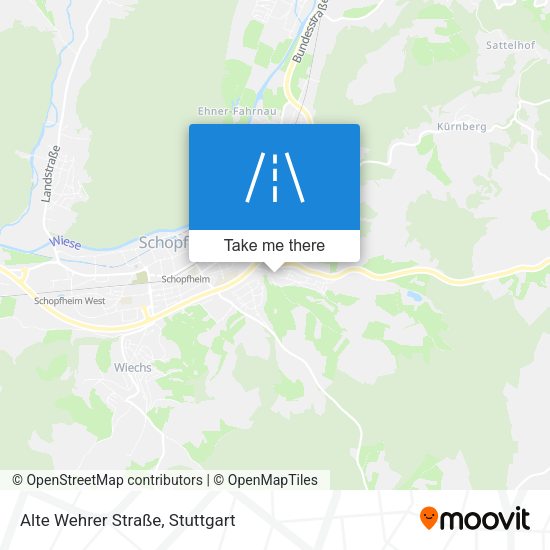 Alte Wehrer Straße map