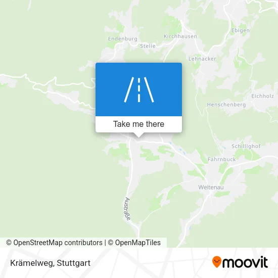 Krämelweg map