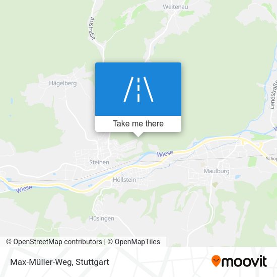 Max-Müller-Weg map