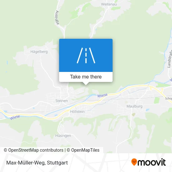 Карта Max-Müller-Weg