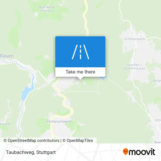 Карта Taubachweg