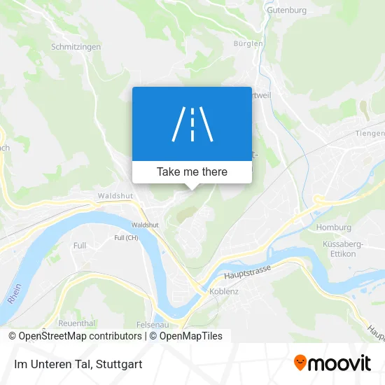 Карта Im Unteren Tal
