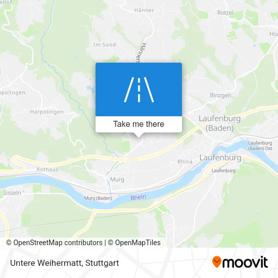 Карта Untere Weihermatt