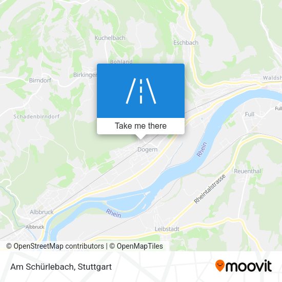 Am Schürlebach map