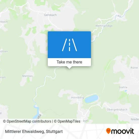 Карта Mittlerer Ehwaldweg