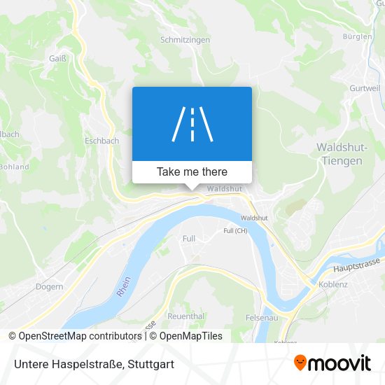 Untere Haspelstraße map