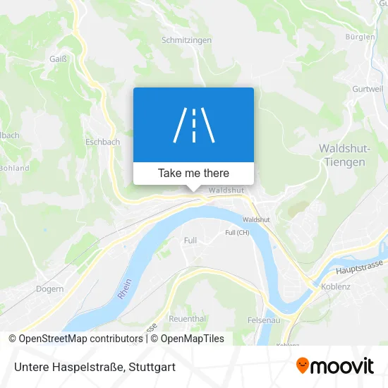 Карта Untere Haspelstraße