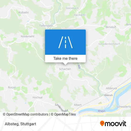 Карта Albsteg