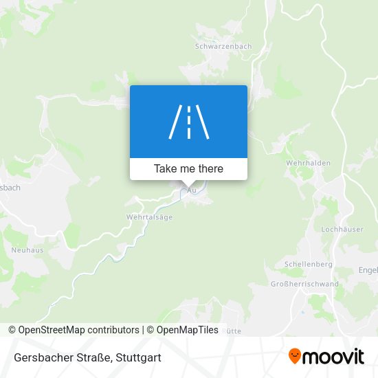 Gersbacher Straße map