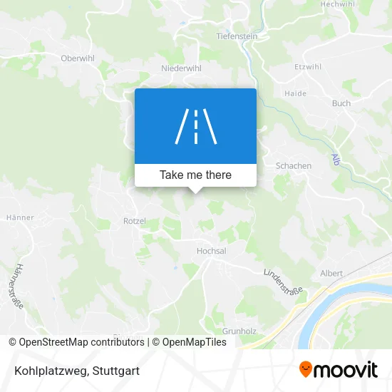 Карта Kohlplatzweg