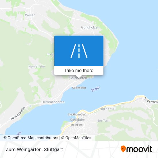 Карта Zum Weingarten