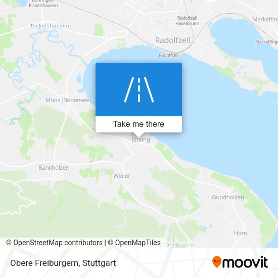 Карта Obere Freiburgern