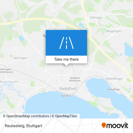 Карта Reutesteig
