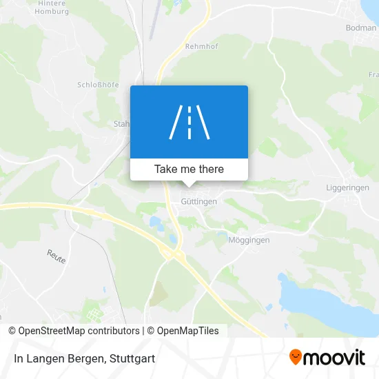 In Langen Bergen map