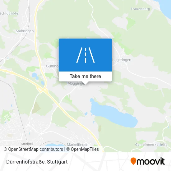 Карта Dürrenhofstraße