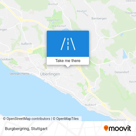 Карта Burgbergring