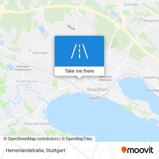 Herrenlandstraße map
