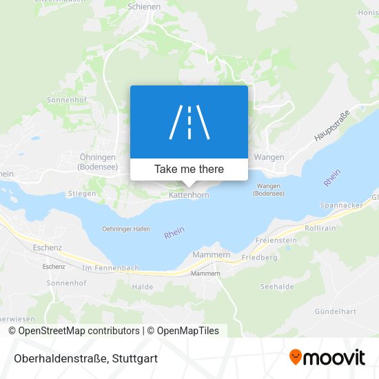 Oberhaldenstraße map