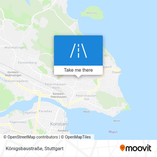 Königsbaustraße map