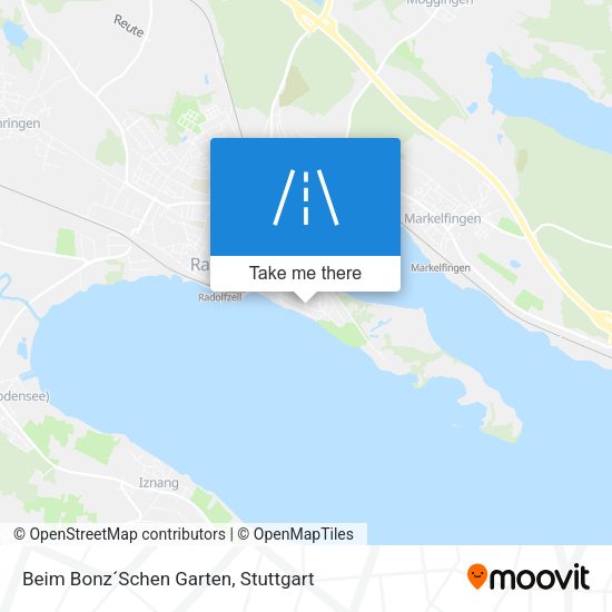 Beim Bonz´Schen Garten map
