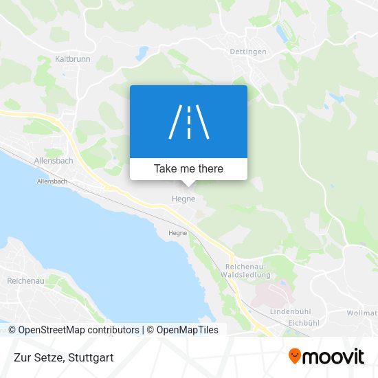 Карта Zur Setze