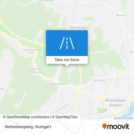 Nettenbergweg map