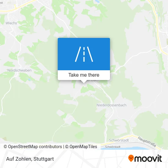 Карта Auf Zohlen
