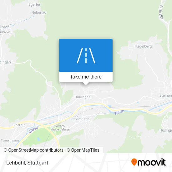 Lehbühl map