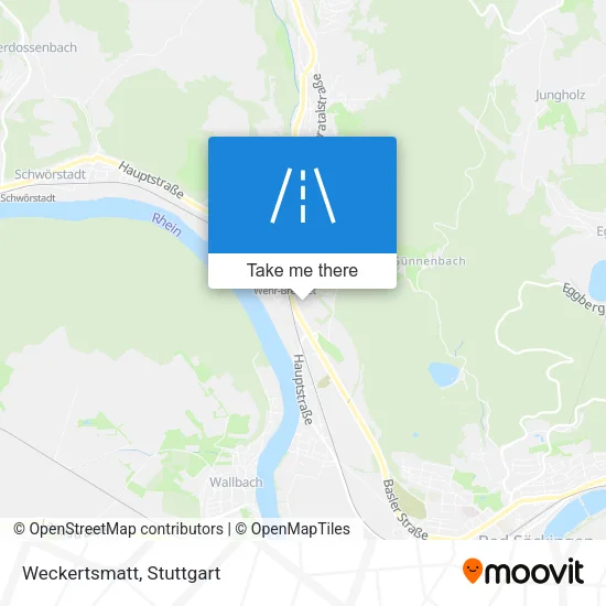 Карта Weckertsmatt
