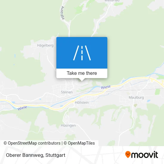 Карта Oberer Bannweg