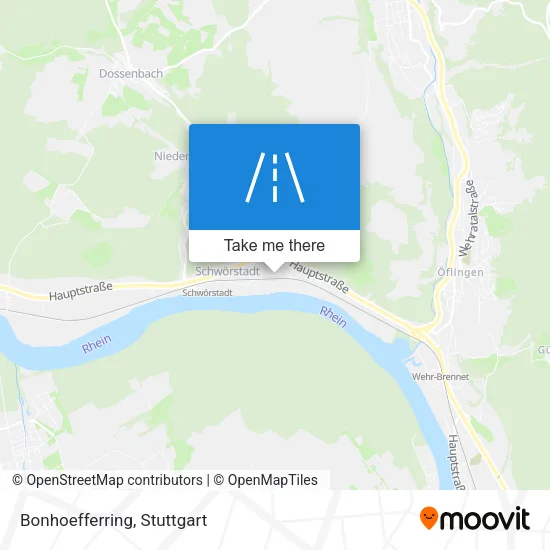 Карта Bonhoefferring