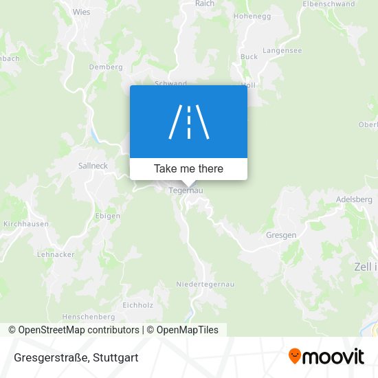 Gresgerstraße map