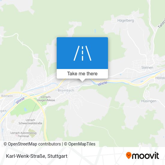 Karl-Wenk-Straße map