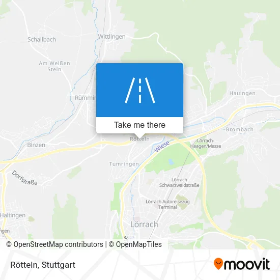 Карта Rötteln