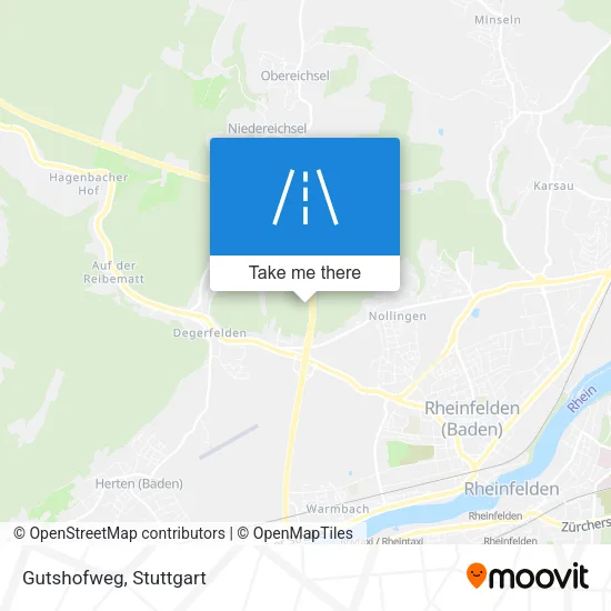 Gutshofweg map
