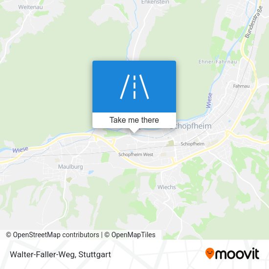 Карта Walter-Faller-Weg