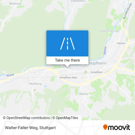 Карта Walter-Faller-Weg
