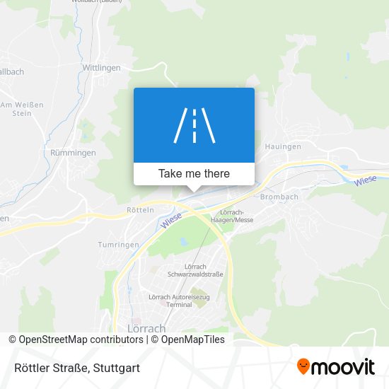 Röttler Straße map