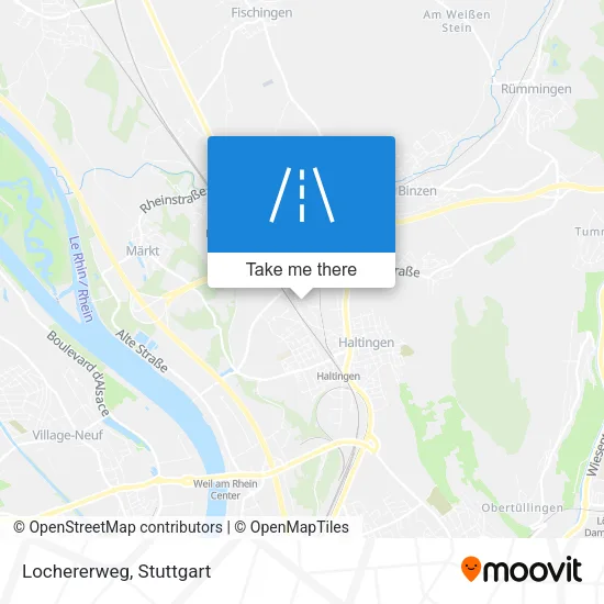 Карта Lochererweg