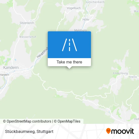 Карта Stückbaumweg