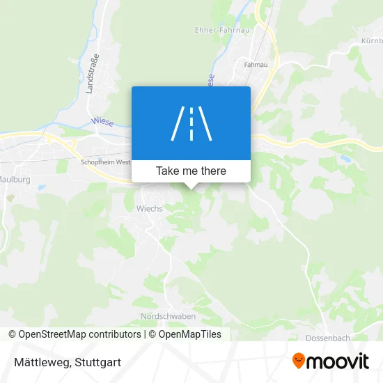 Карта Mättleweg
