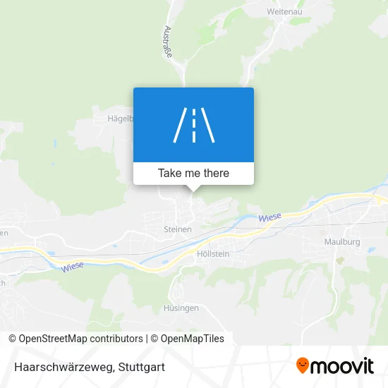 Haarschwärzeweg map