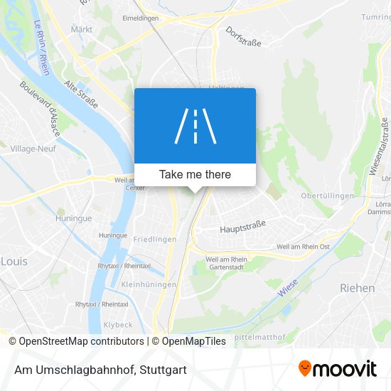 Am Umschlagbahnhof map