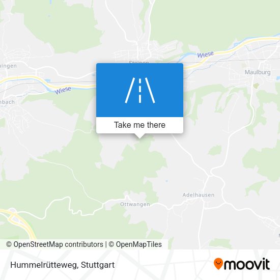 Hummelrütteweg map